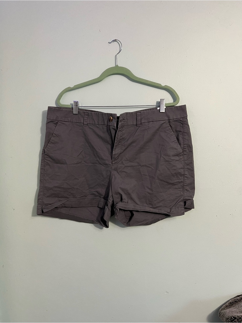 Light Gray Women's Shorts - Picture 1 of 4